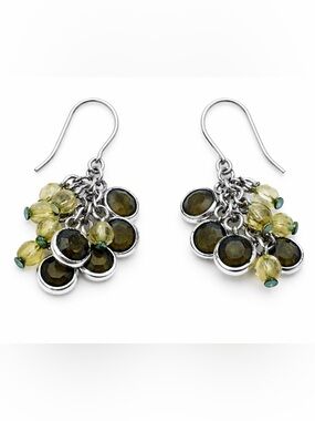 Olive Cluster Dangle Earrings - Women Jewelry